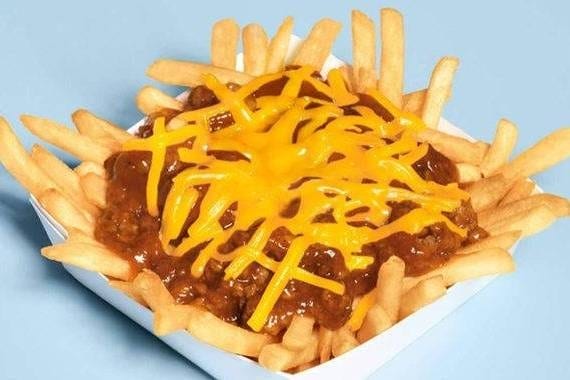 Loaded Bacon Cheddar Fries.